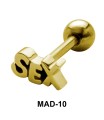 Sex S316L Tongue Piercing MAD-10